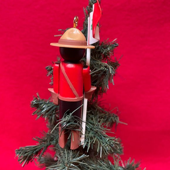 Canadian Mounty Clothespin Hallmark Ornament - Picture 3 of 5